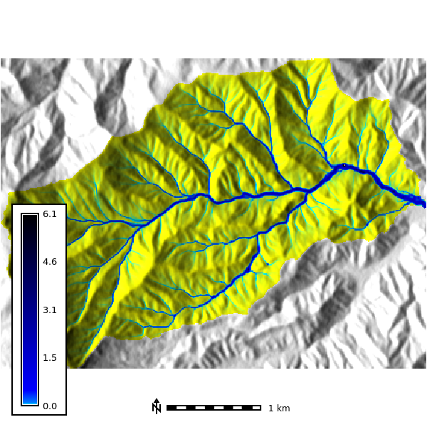 Seed-averaged depth, 10 m