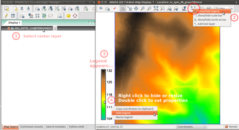 starting grass gis